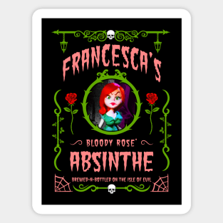 ABSINTHE MONSTERS 15 (FRANCESCA) Sticker